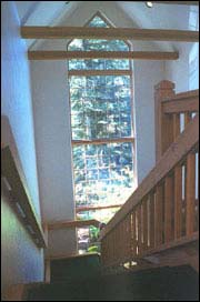 Stairwell View, White Mountain Pilates